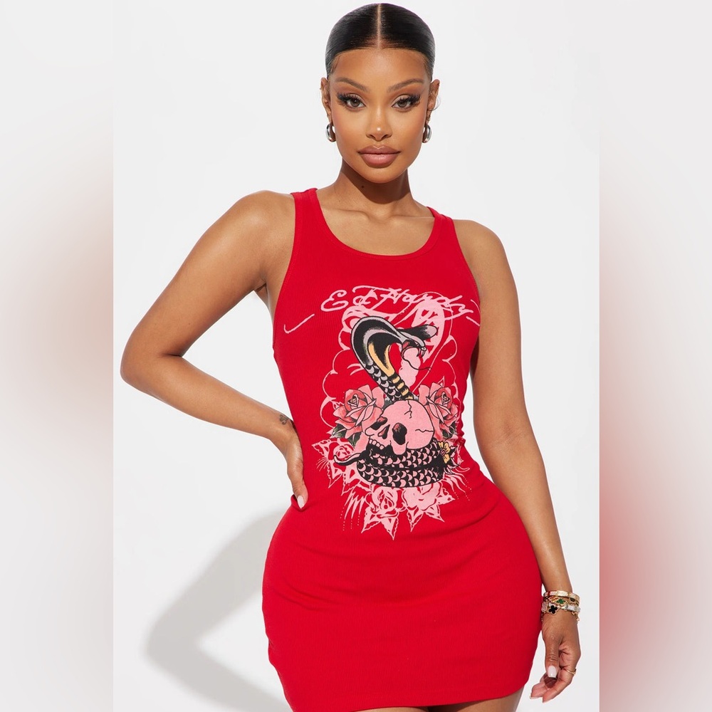 Ed Hardy Cobra Tank Dress